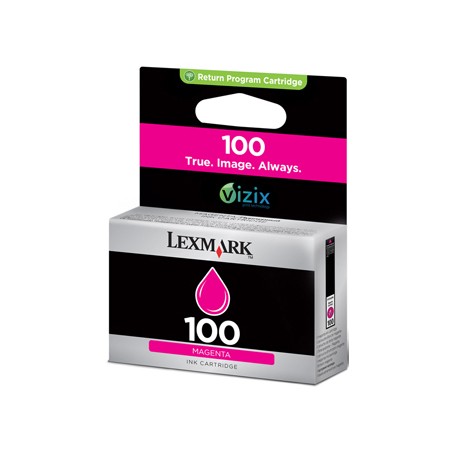 Lexmark blekkpatron 100 Vizix (magenta)