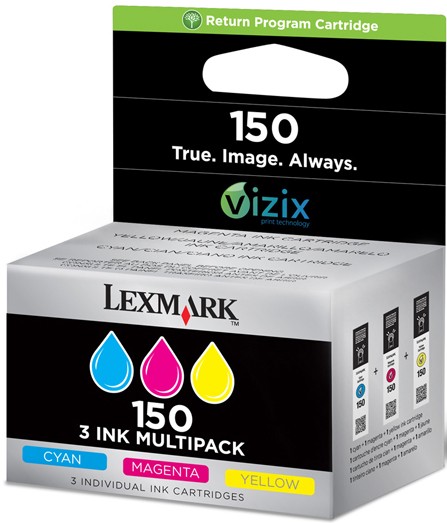 Lexmark blekkpatron 150 Vizix 2.0 (multipack)