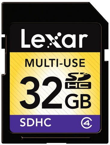 Lexar 32 GB SDHC minnekort