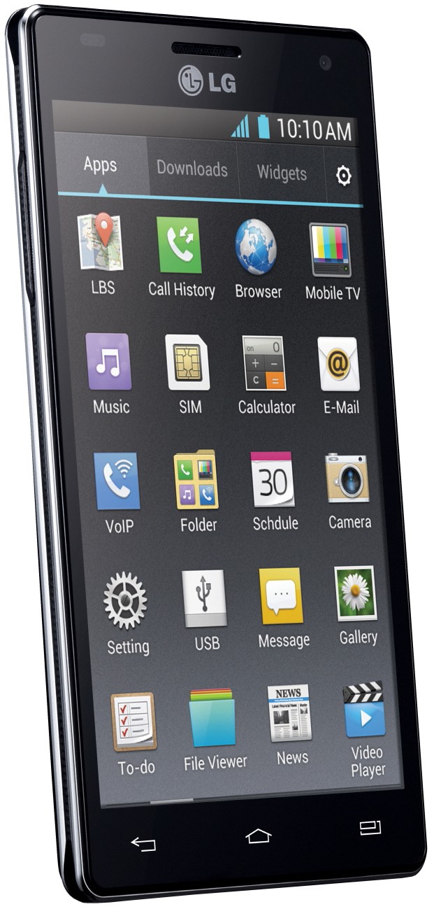 LG Optimus 4X HD P880 Smartphone (svart)