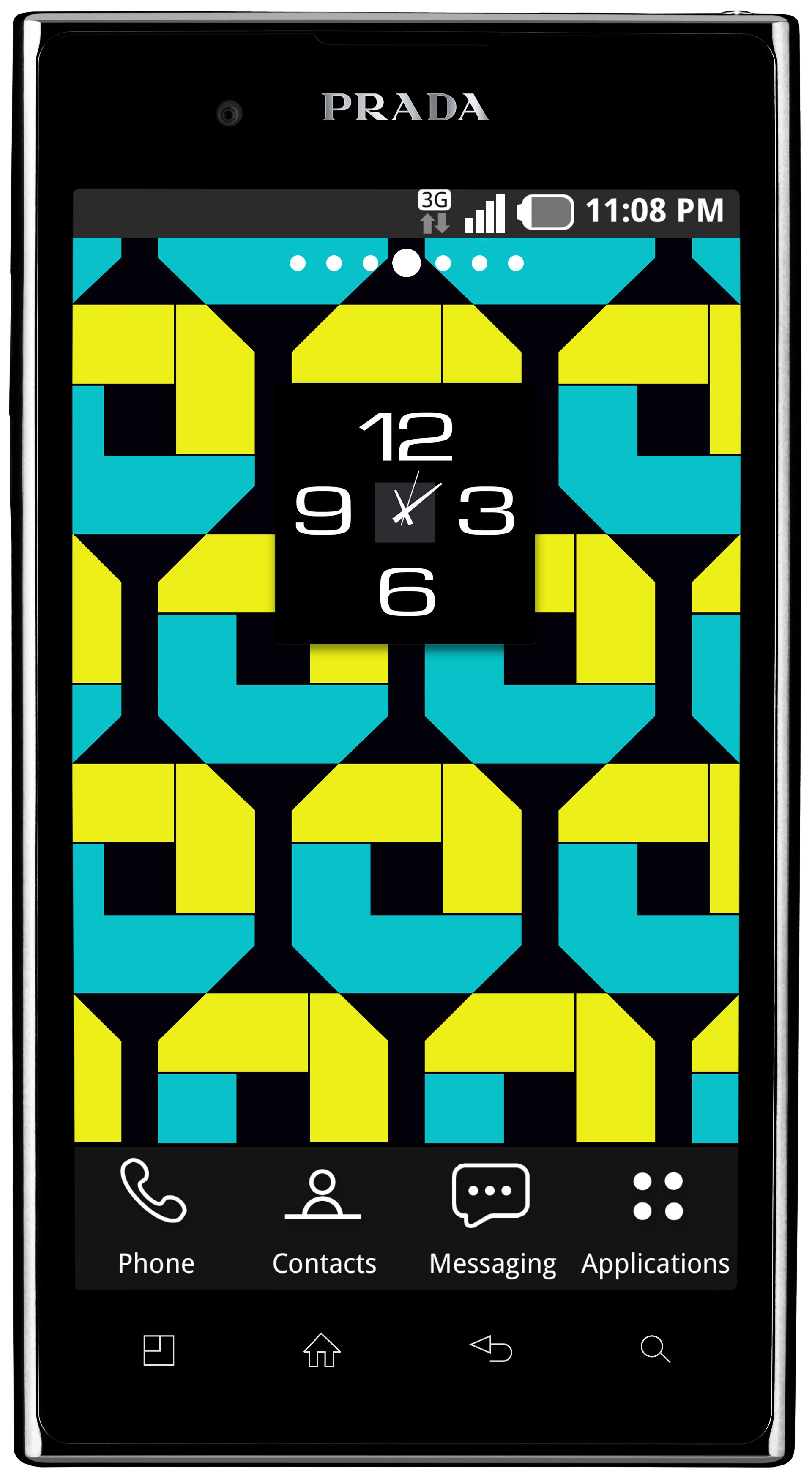 LG Prada 3.0 P940 Smartphone (svart)