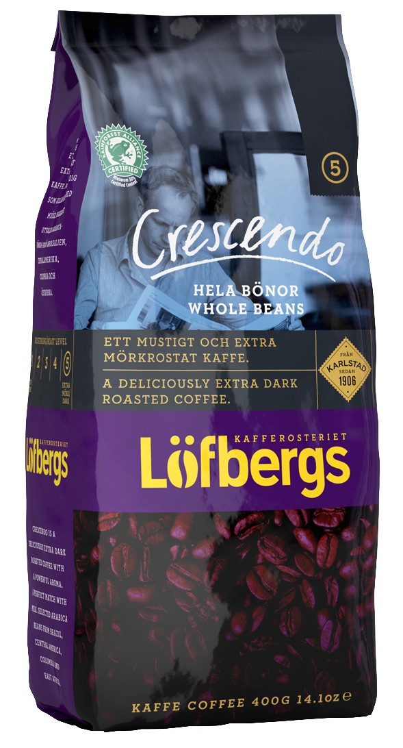 Löfbergs Lila Crescendo kaffebønner