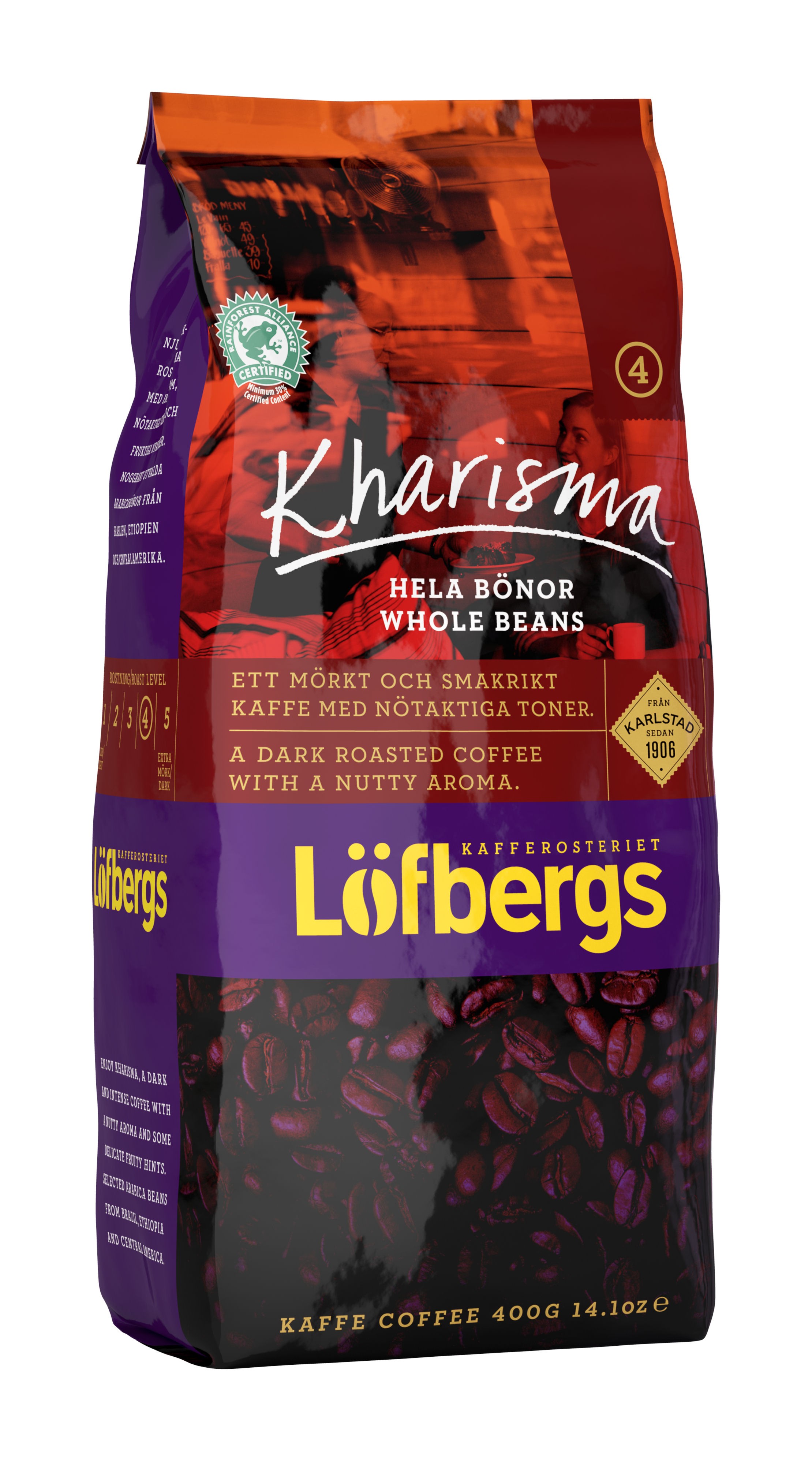 Löfbergs Kharisma kaffebønner