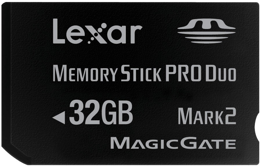 Lexar 32 GB Memory Stick PRO Duo minnekort