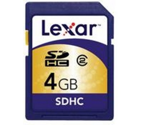 Lexar 4 GB SDHC minnekort
