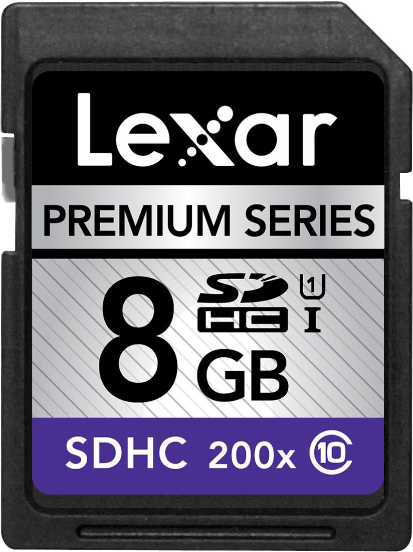 Lexar 8GB SDHC 200x Premium Class 10 - paměťová karta