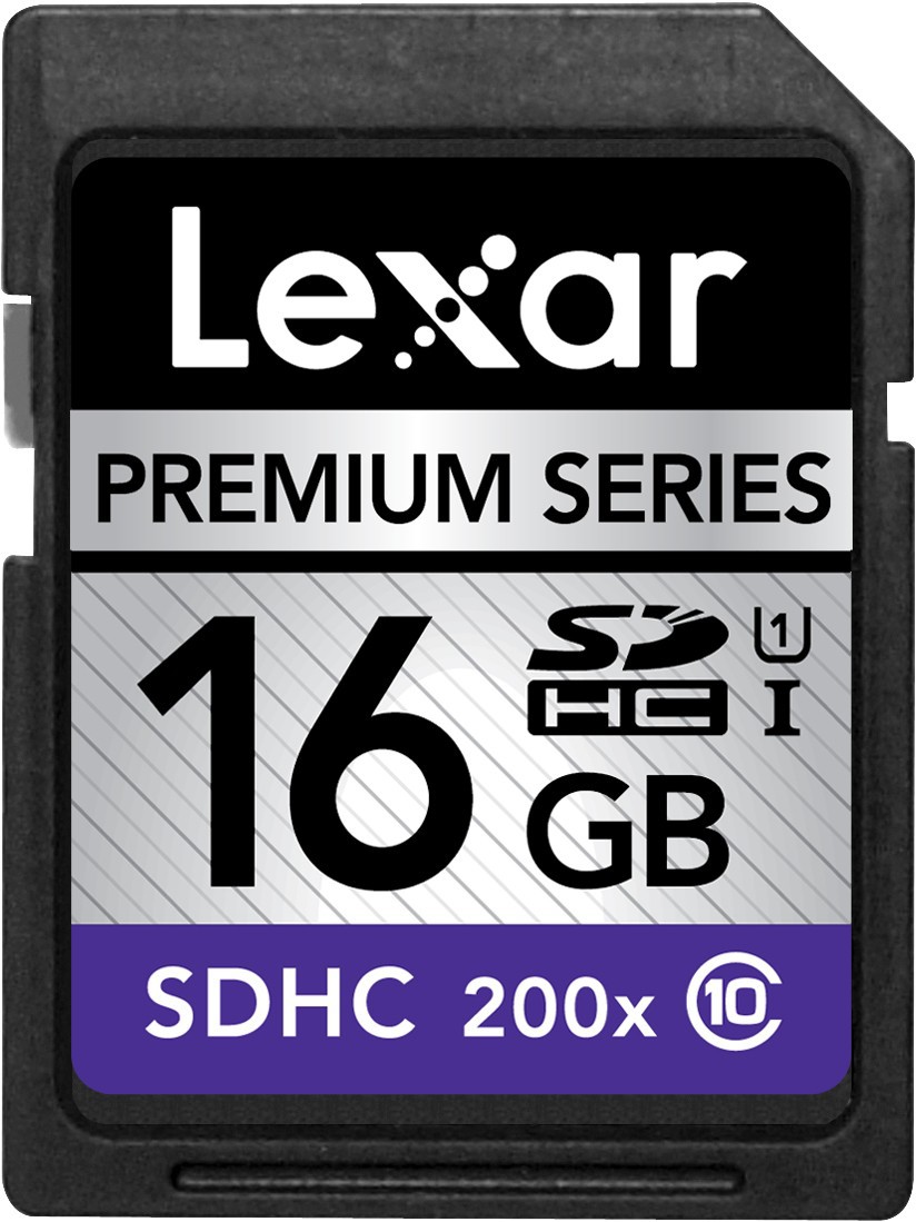 Lexar 16GB SDHC 200x Premium Class 10 - paměťová karta