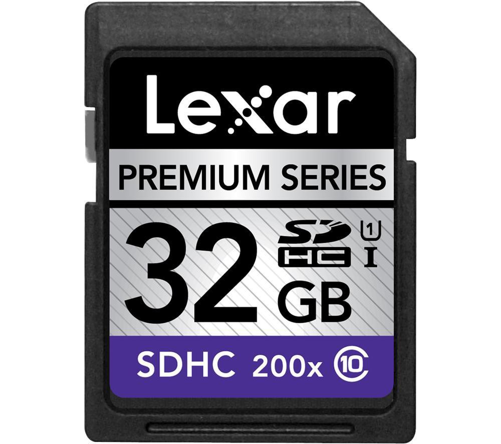 Lexar 32GB SDHC 200x Premium Class 10 - paměťová karta