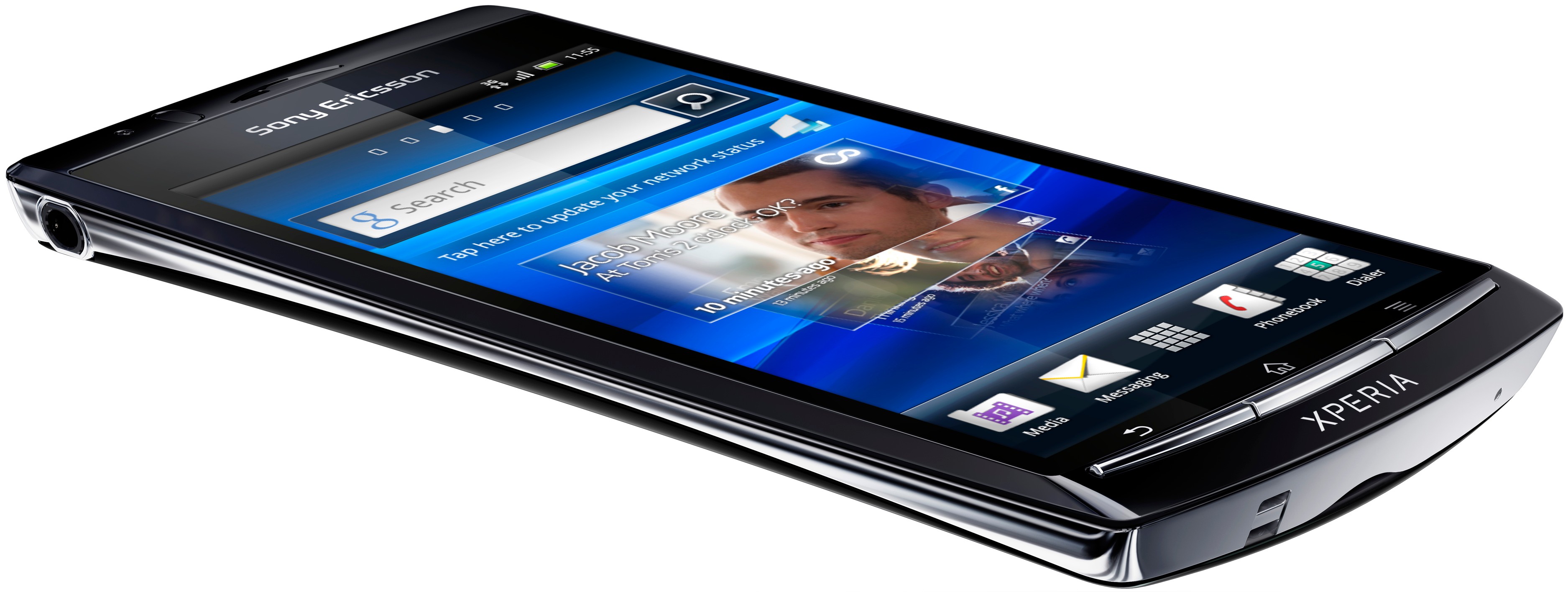 Sony Ericsson Xperia arc S LT18i Smartphone (svart