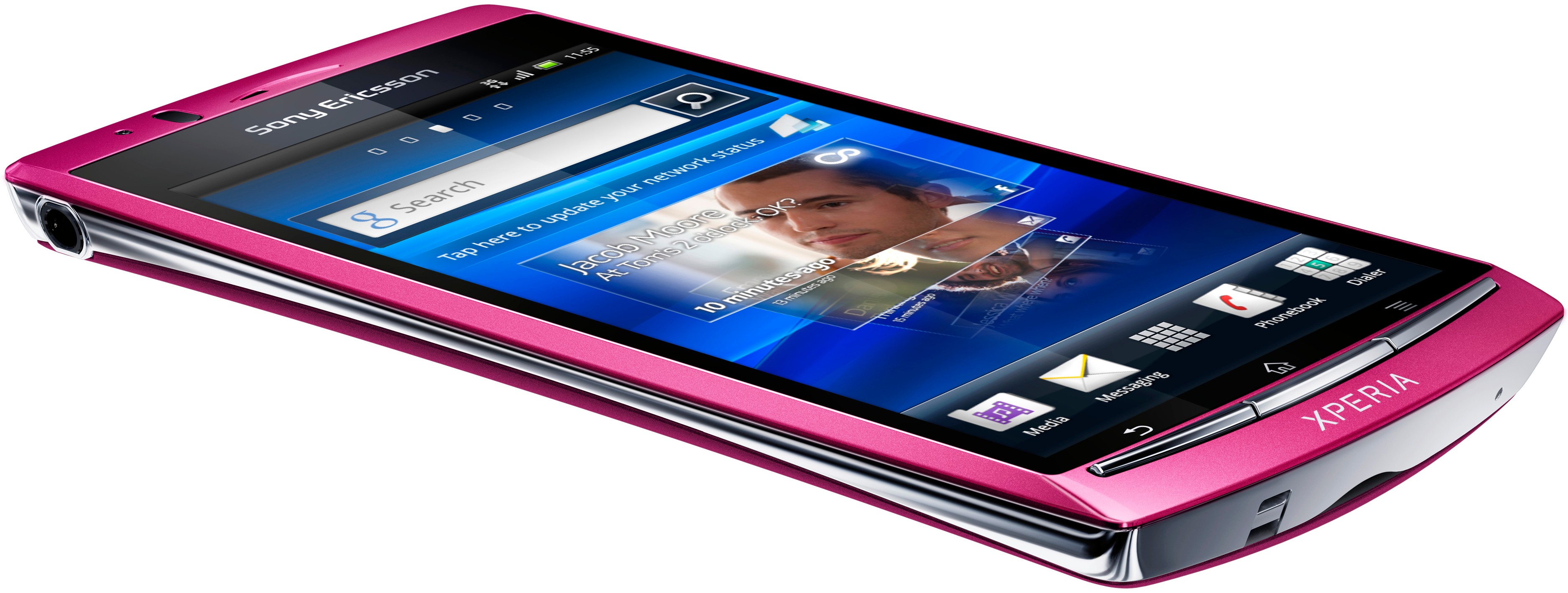 Sony Ericsson Xperia arc S LT18i Smartphone (rosa)