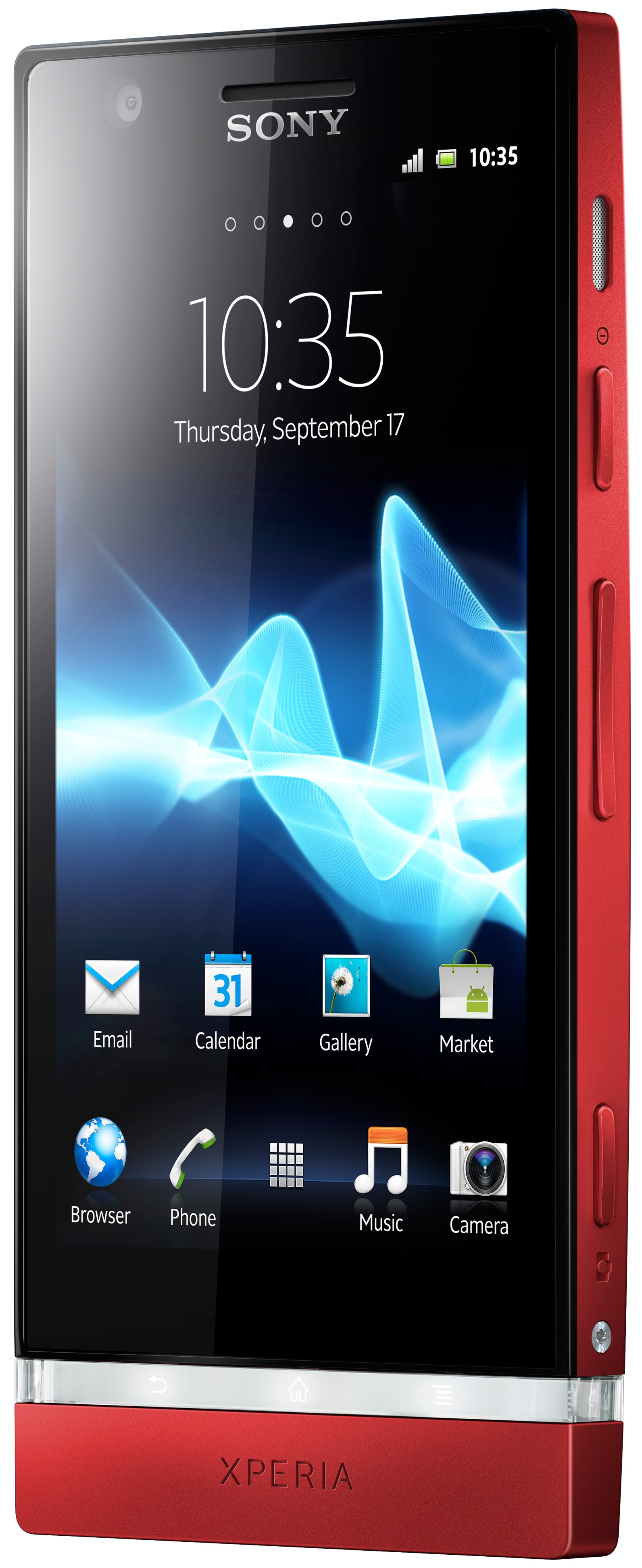 Sony Xperia P LT22i Smartphone (r&ouml;d)