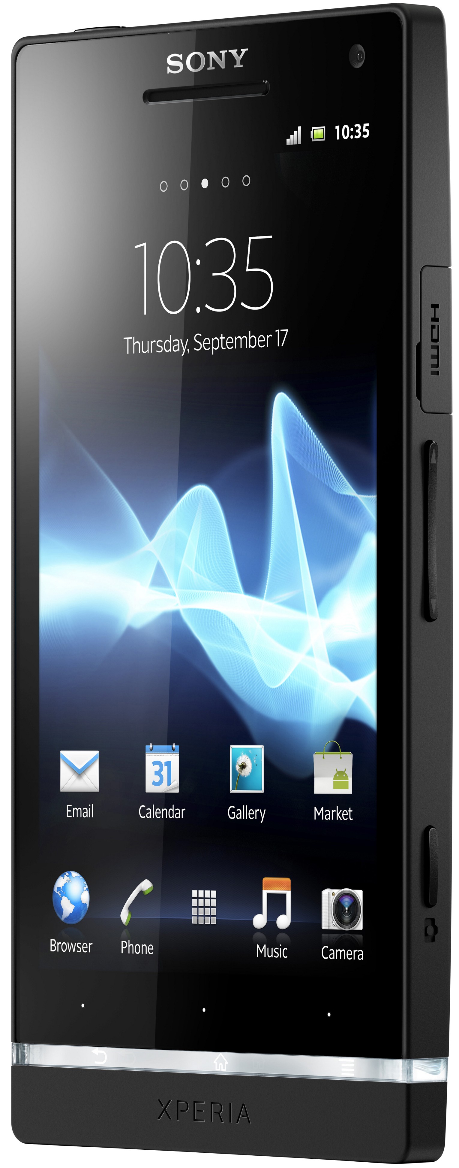 Sony Xperia S LT26i Smartphone (svart)
