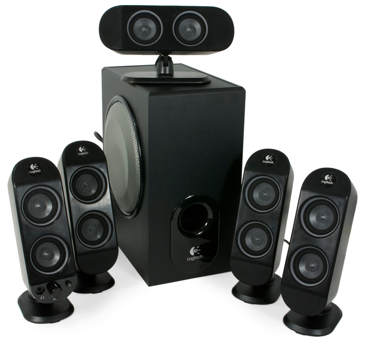 Logitech X-530 - 5.1 reproduktory