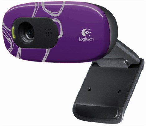 Logitech C270 Webbkamera (lila)