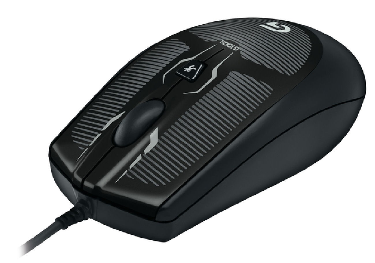 Logitech G100s gaming mus (sort)