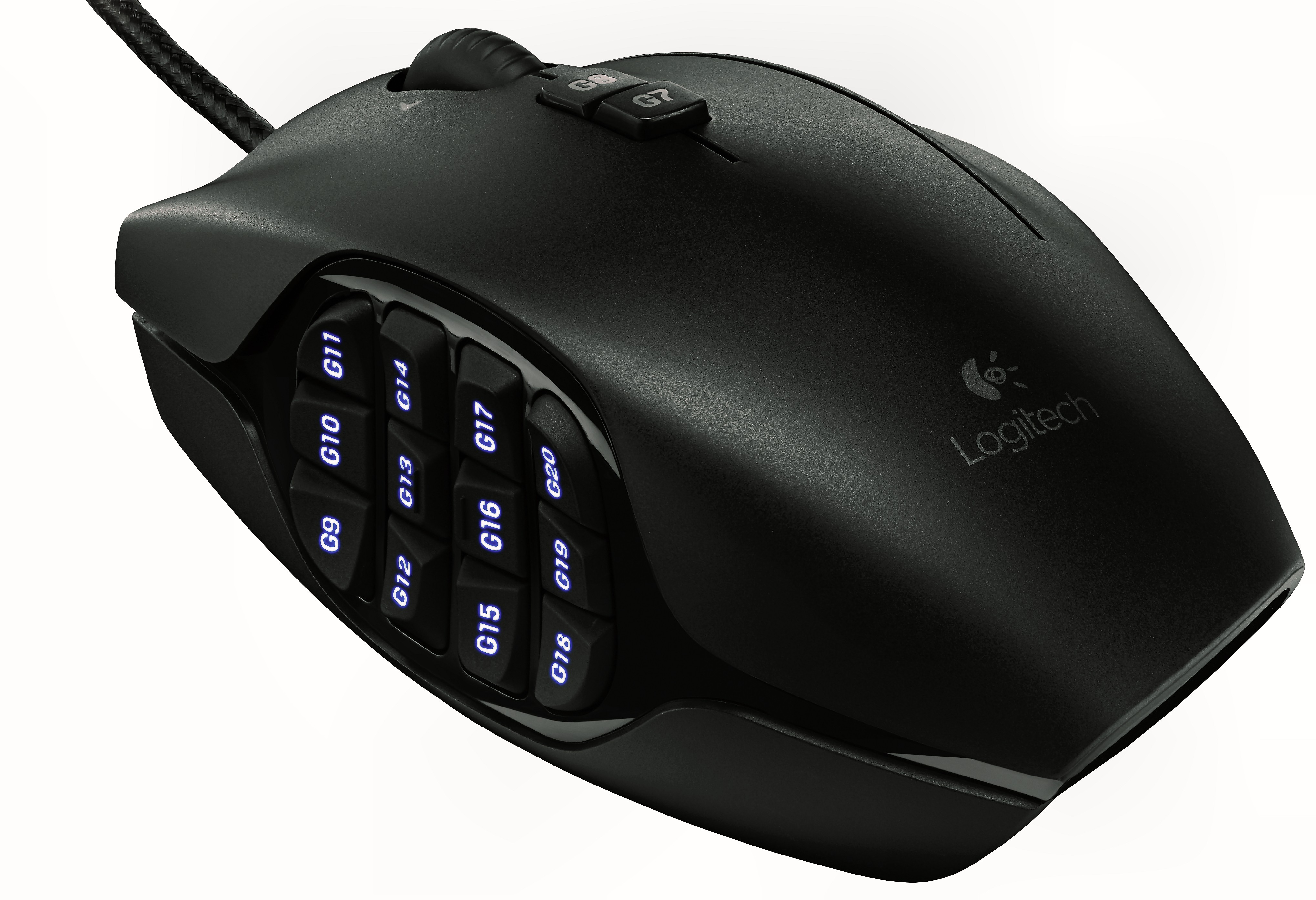 Logitech G600 MMO-gaming mus (sort)