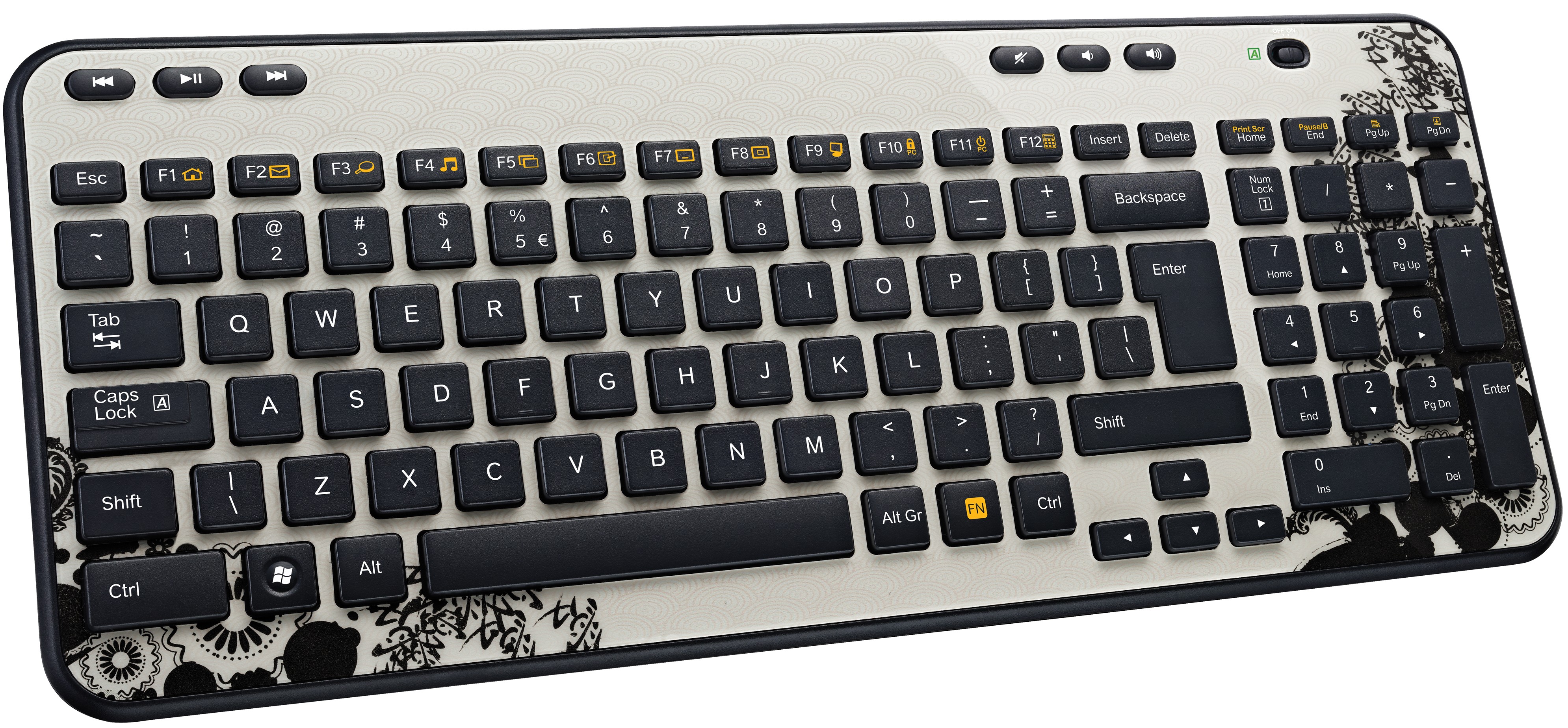 Logitech trådløst tastatur K360 (ink gears)