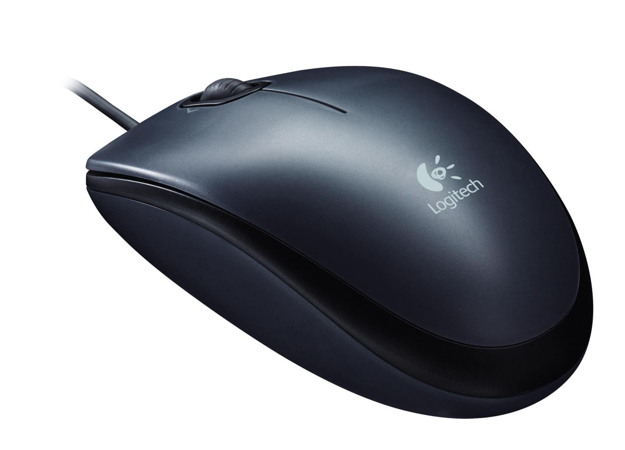 Logitech M100 black - optická myš