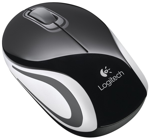 Logitech Tr&aring;dl&ouml;s Mini-mus M187 (svart)