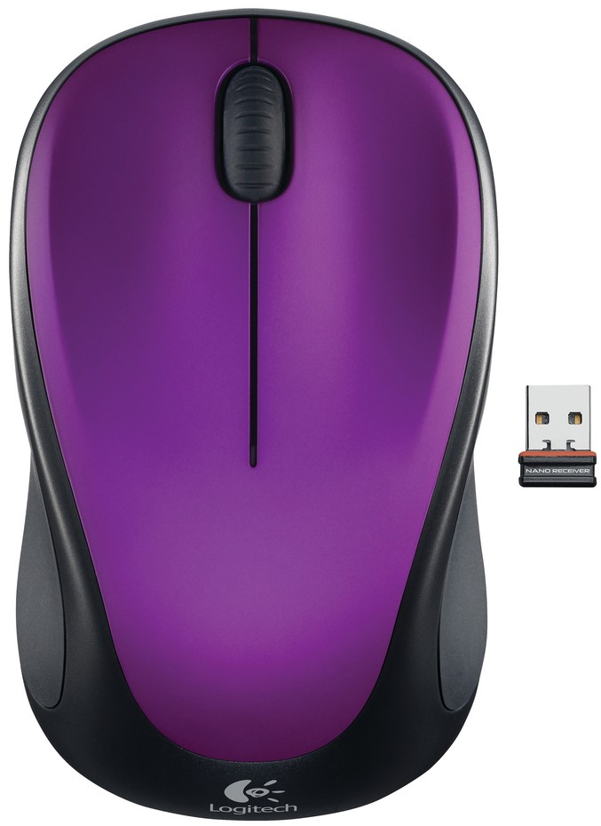 Logitech Tr&aring;dl&ouml;s Mus M235 (lila)