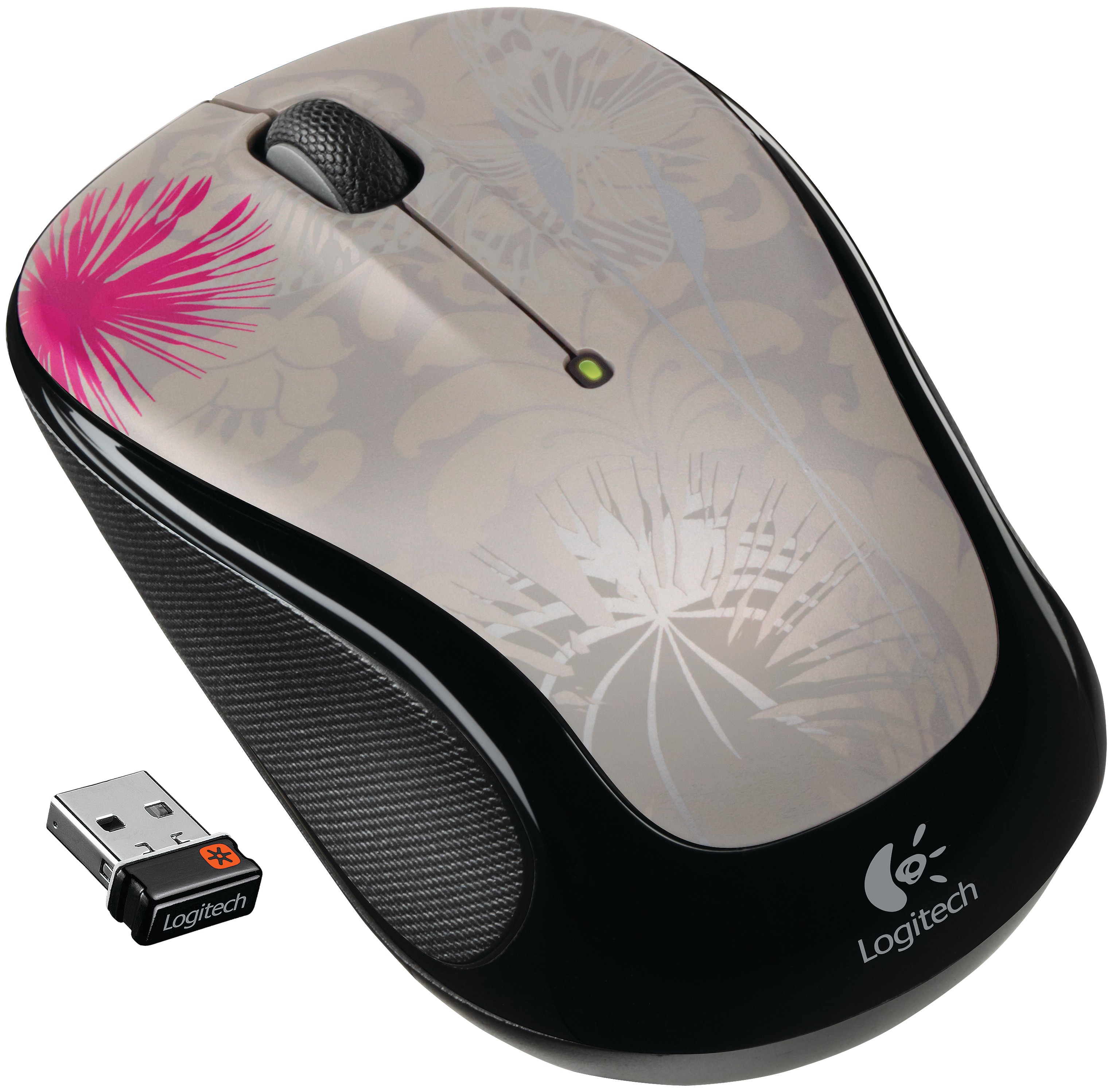 Logitech Tr&aring;dl&ouml;s mus M325 (Fuchsia Burst)