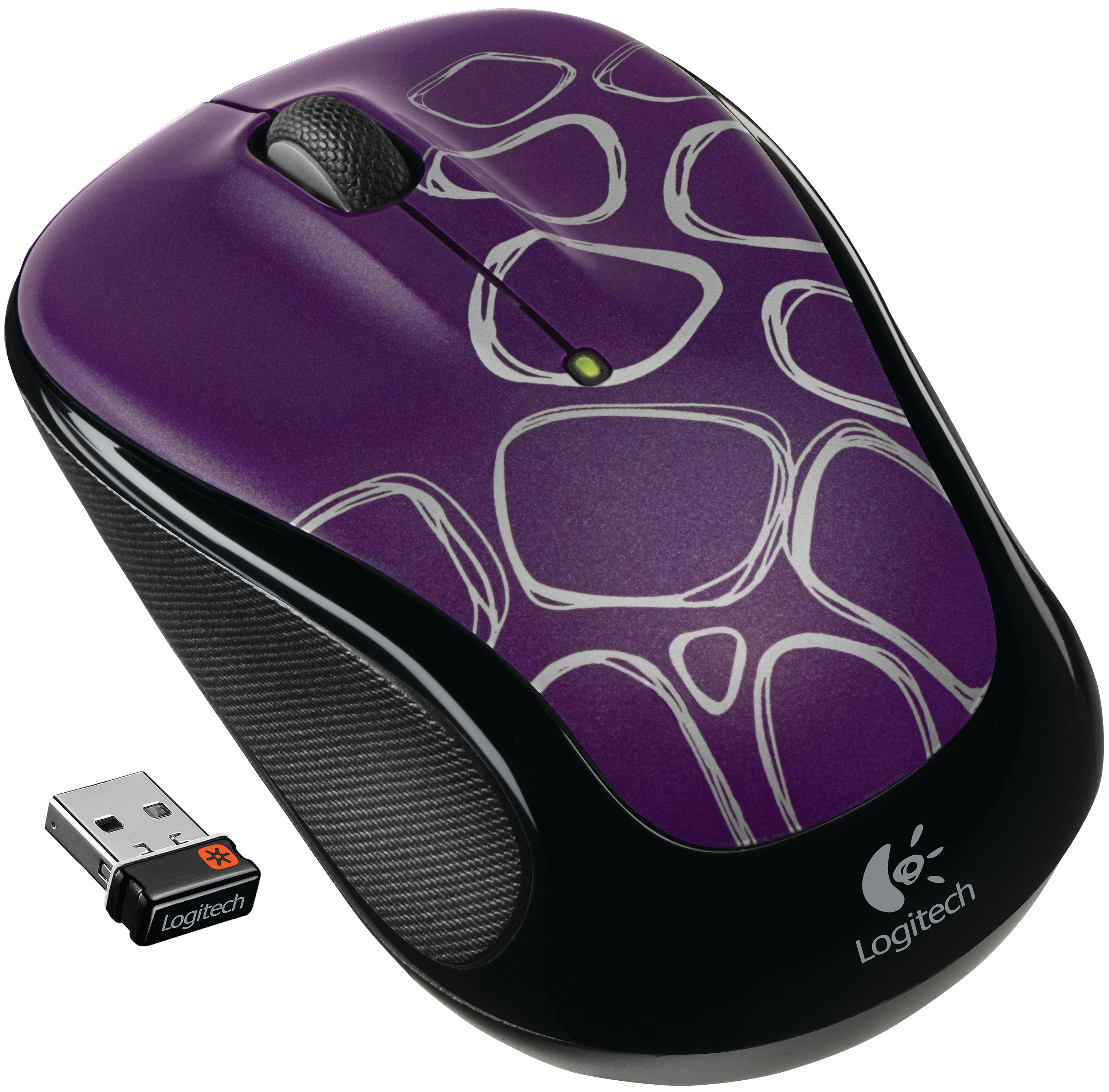 Logitech tr&aring;dl&oslash;s mus M325 Purple Boulder
