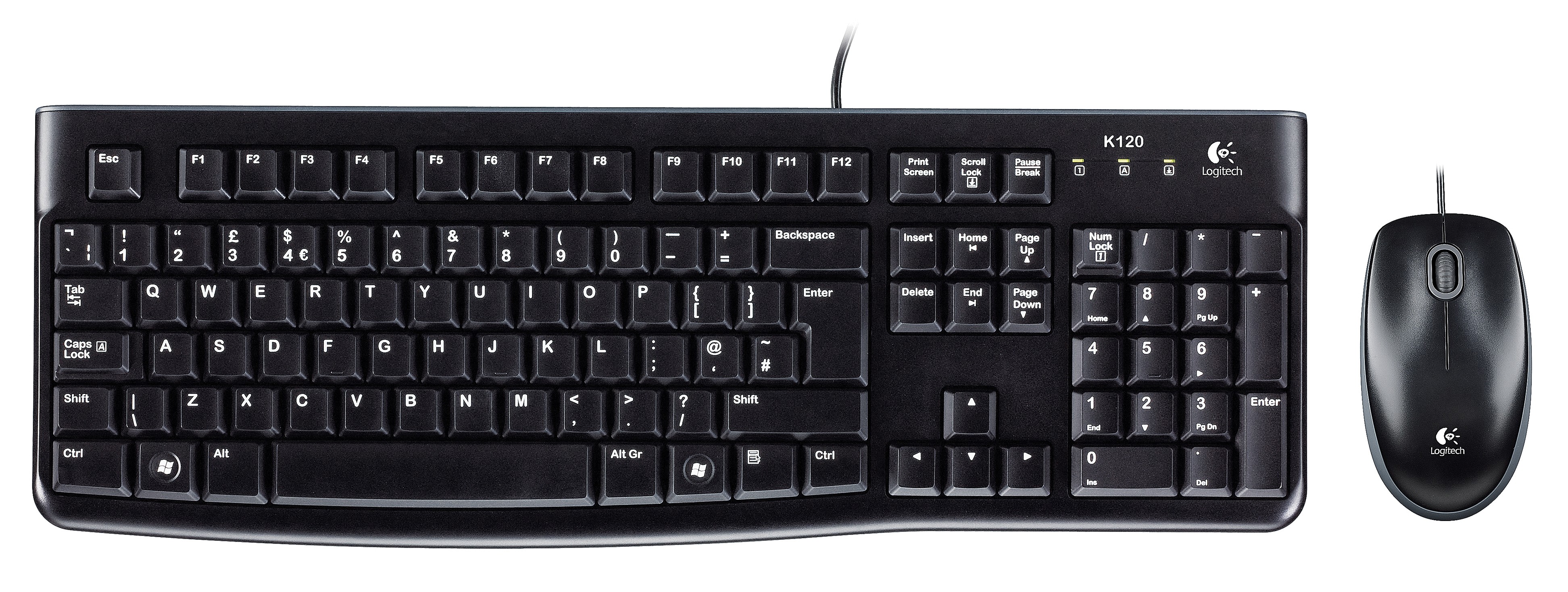 Logitech MK120 Tangentbord & Mus