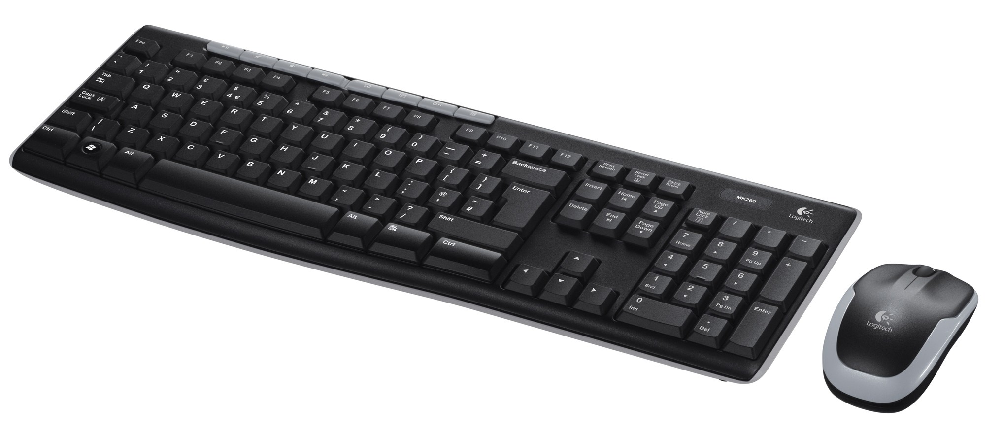 Logitech MK260 Trådlöst tangentbord och mus