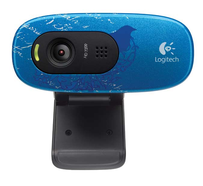 Logitech HD C270 Indigo Scroll - webkamera