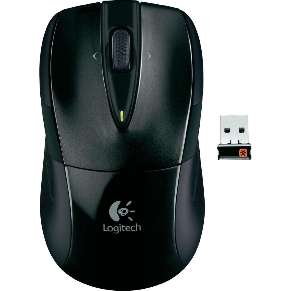 Logitech Wireless Mouse M525 černá - bezdrátová laserová myš