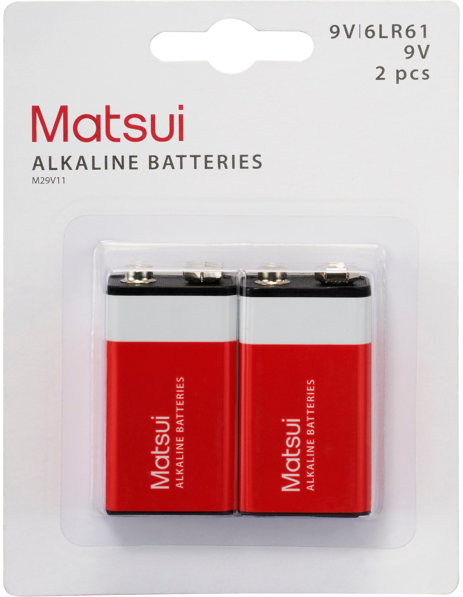 Matsui Batterier 9V (2 stk)