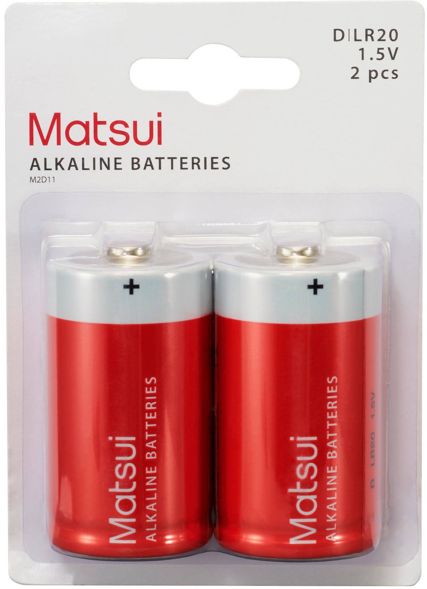 Matsui Batterier D (2 stk)