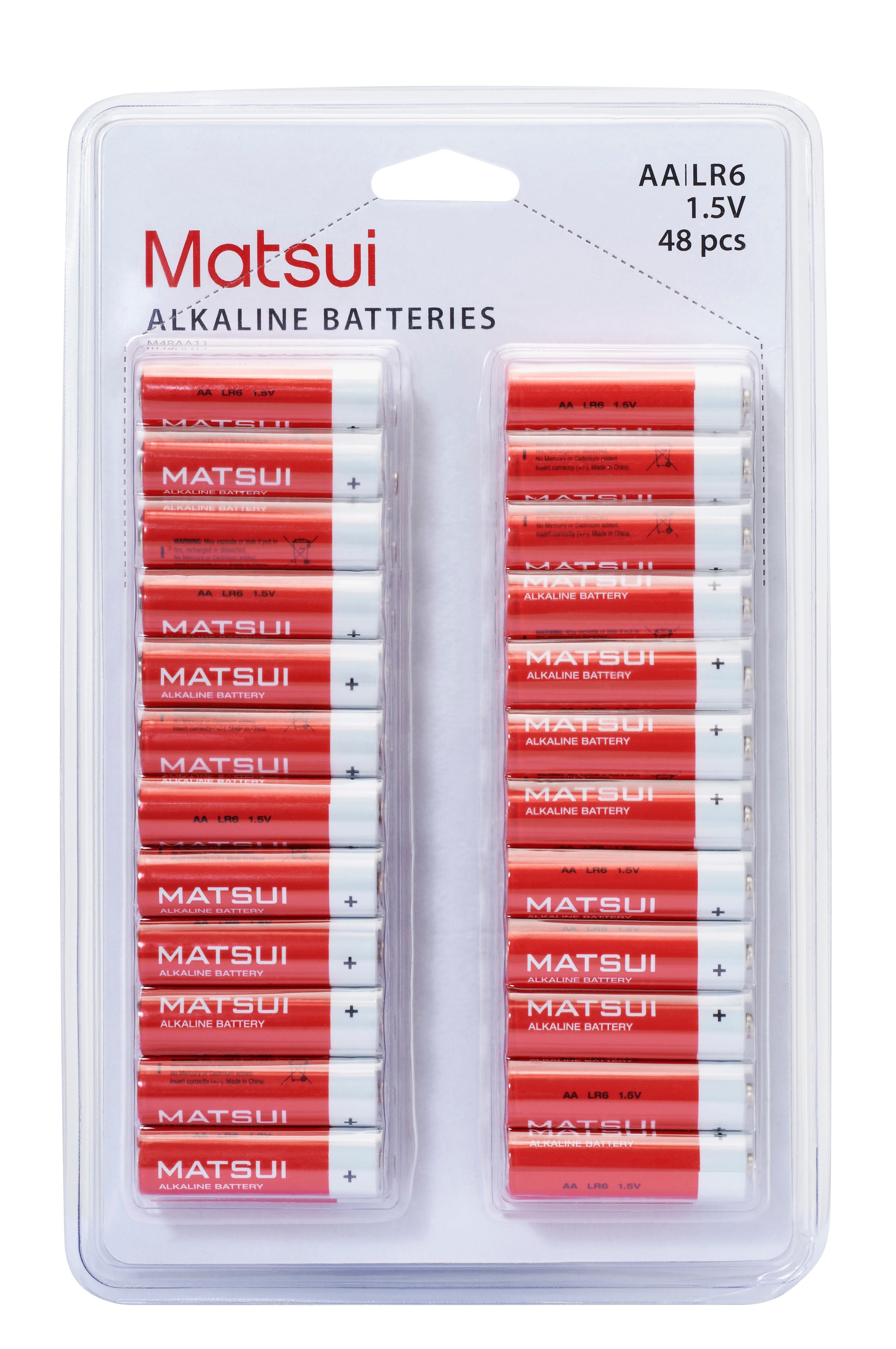 Matsui Batterier AA (48 stk)