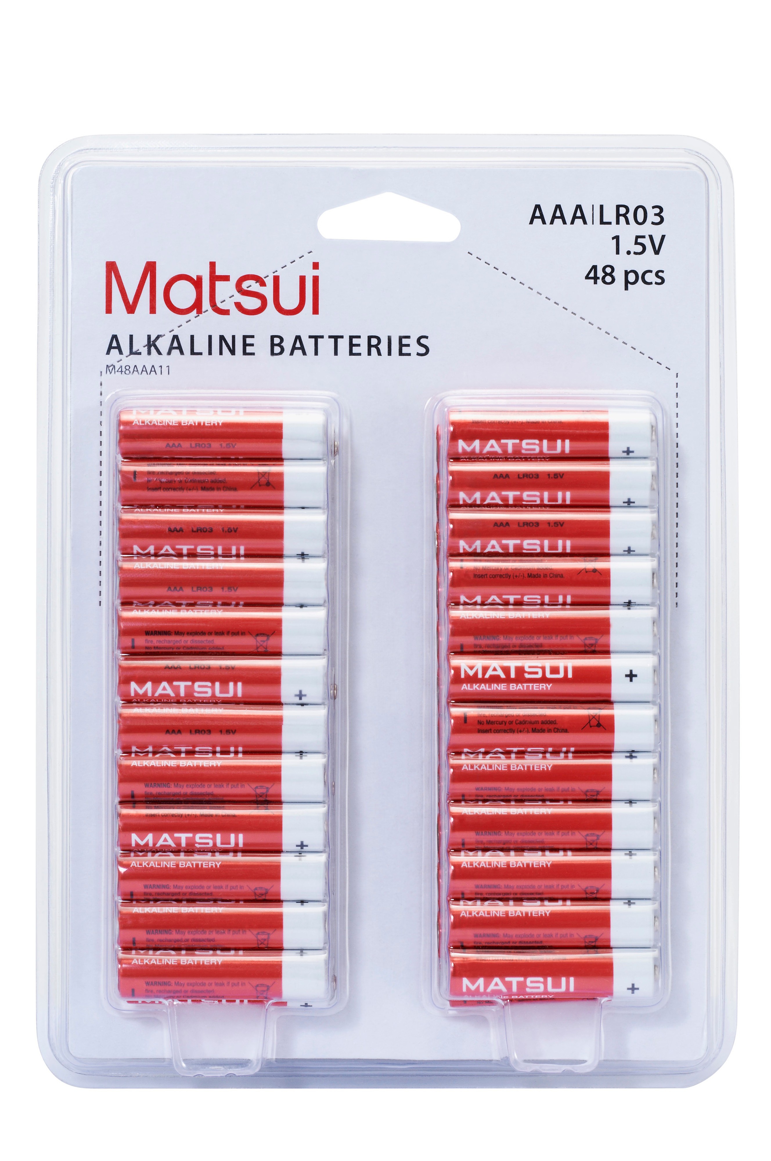 Matsui Batterier AAA (48 st)