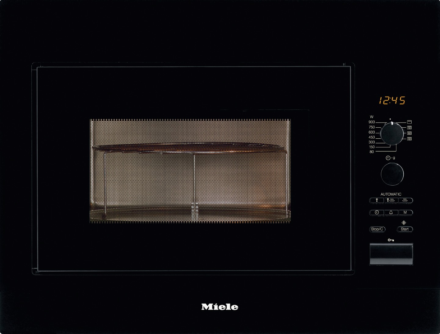 Miele mikrobølgeovn M 8261 (sort)