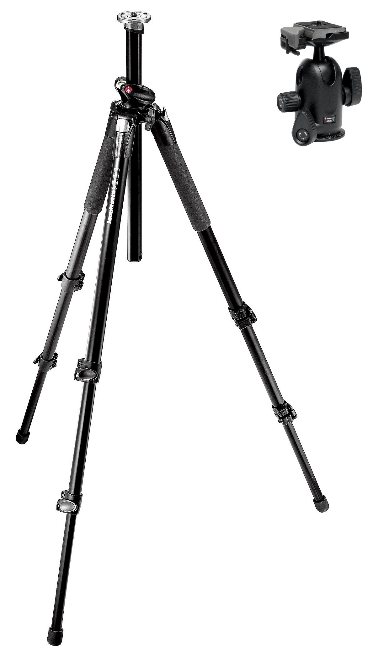 Manfrotto stativ og stativhoved 055XPROB + 498RC2