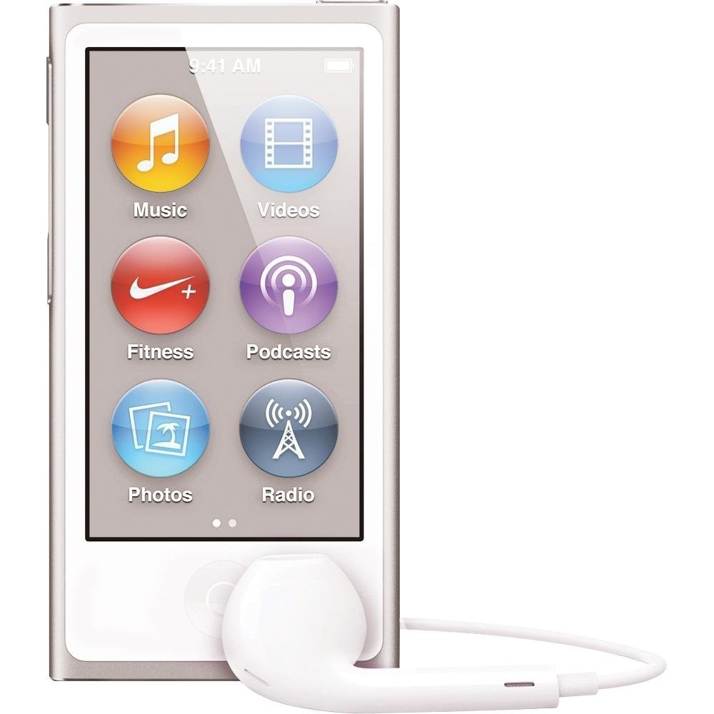 Apple iPod Nano 16 GB MD480HC/A strieborný – MP4 prehrávač