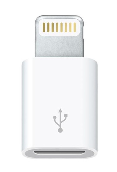 Apple Lightning - mikro-USB adapter MD820