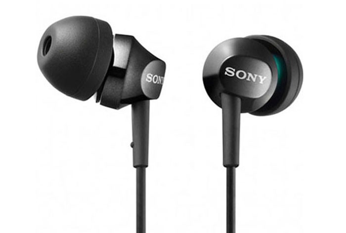 Sony MDREX50LPB čern&aacute;