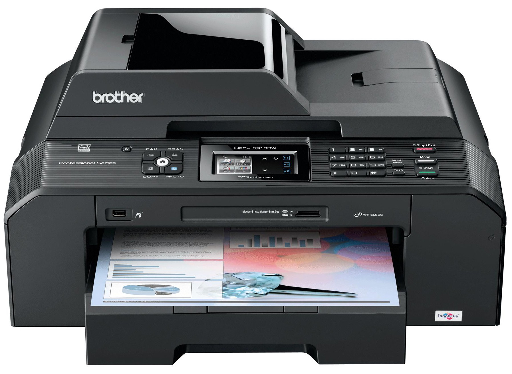 Brother blekkskriver MFC-J5910DW