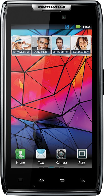 Motorola RAZR smartphone (svart)