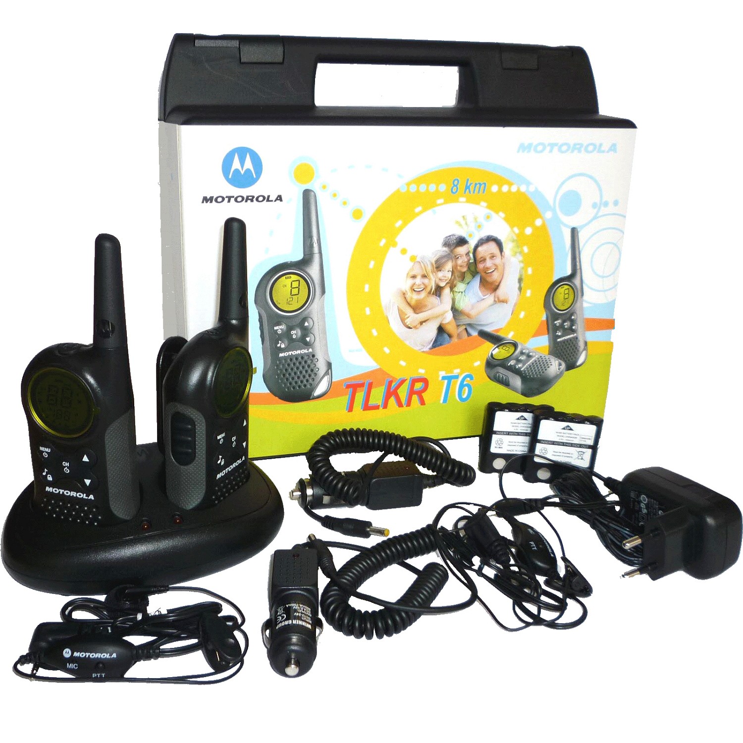 Motorola TLKR T6 Family Pack - vysielačky