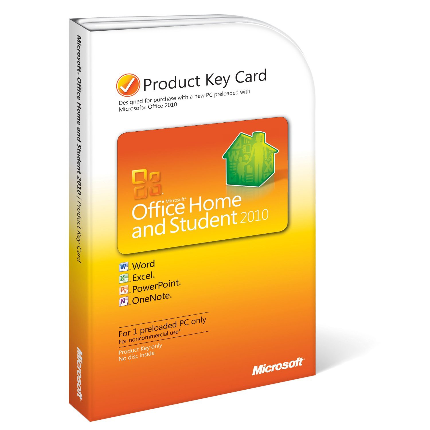 Microsoft Office Home and Student 2010 kl&iacute;č - software pro PC