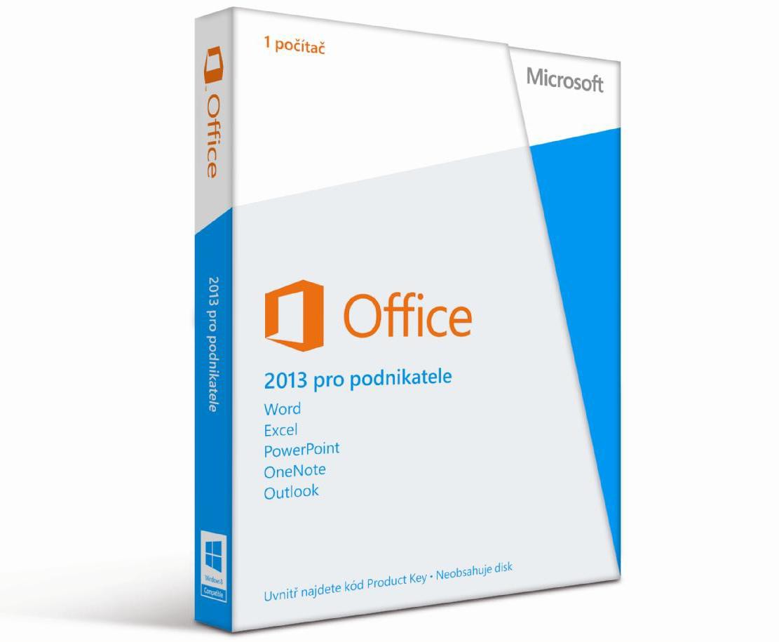 Microsoft Office Home and Business 2013 CZ - software pro PC