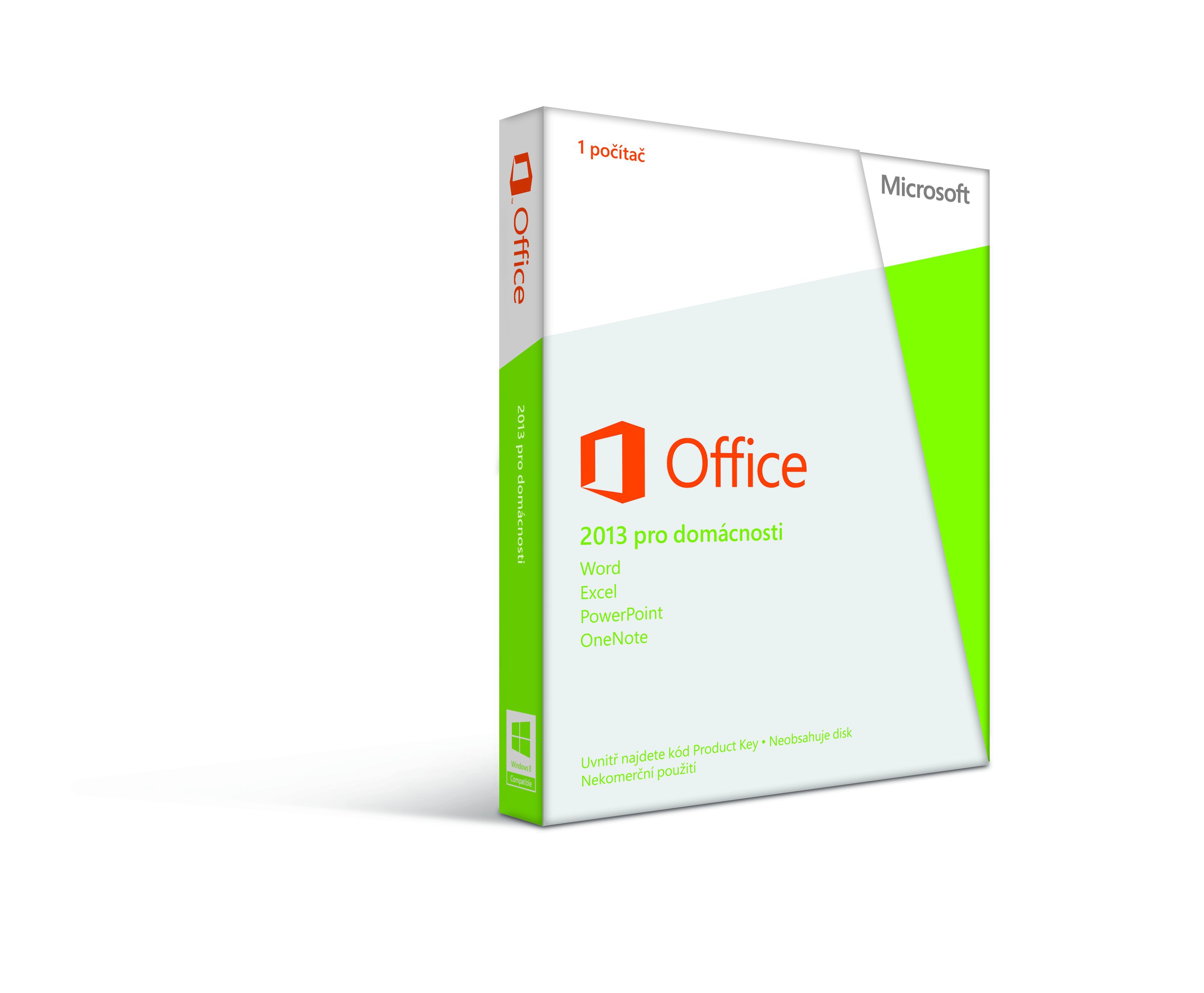Microsoft Office Home and Student 2013 CZ - software pro PC