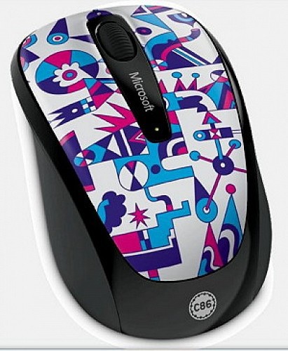 Microsoft Wireless Mobile Mouse 3500 Artist Lyon 4 – myš s BlueTrack senzorom