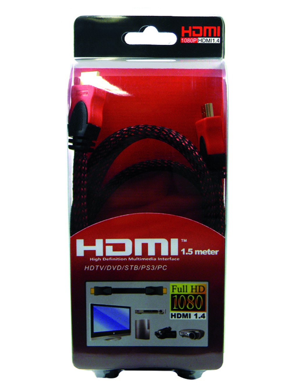 HDMI-kabel p&aring; 1.5 m