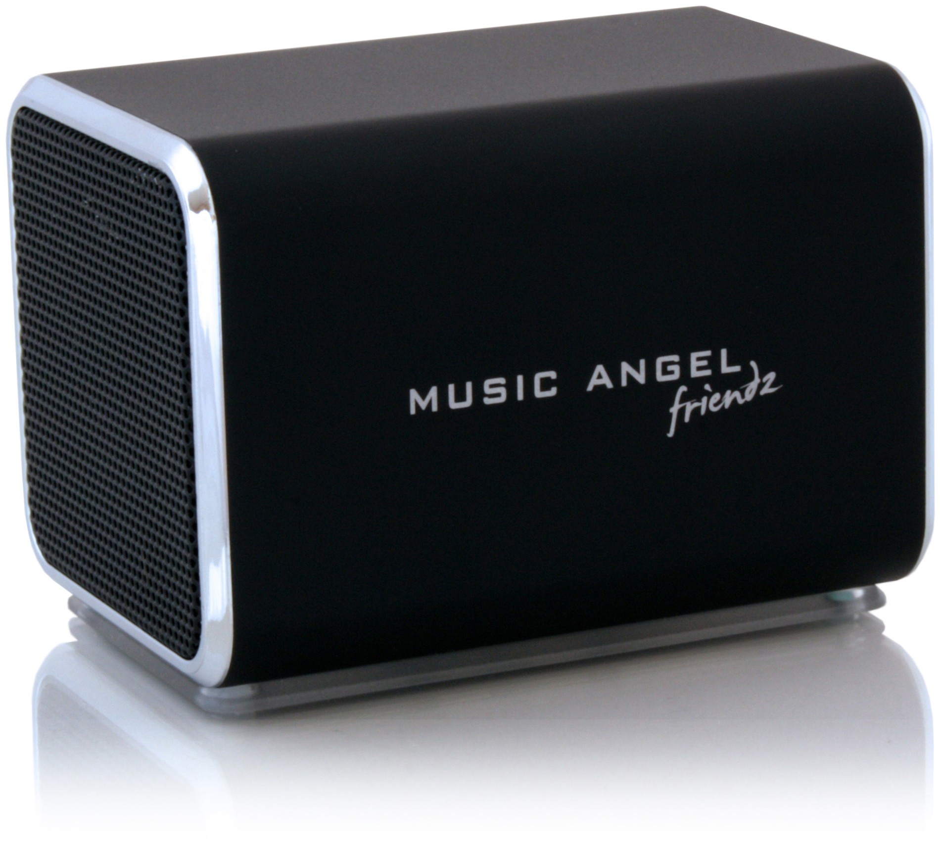 Music Angel Friendz oppladbar høyttaler (sort)