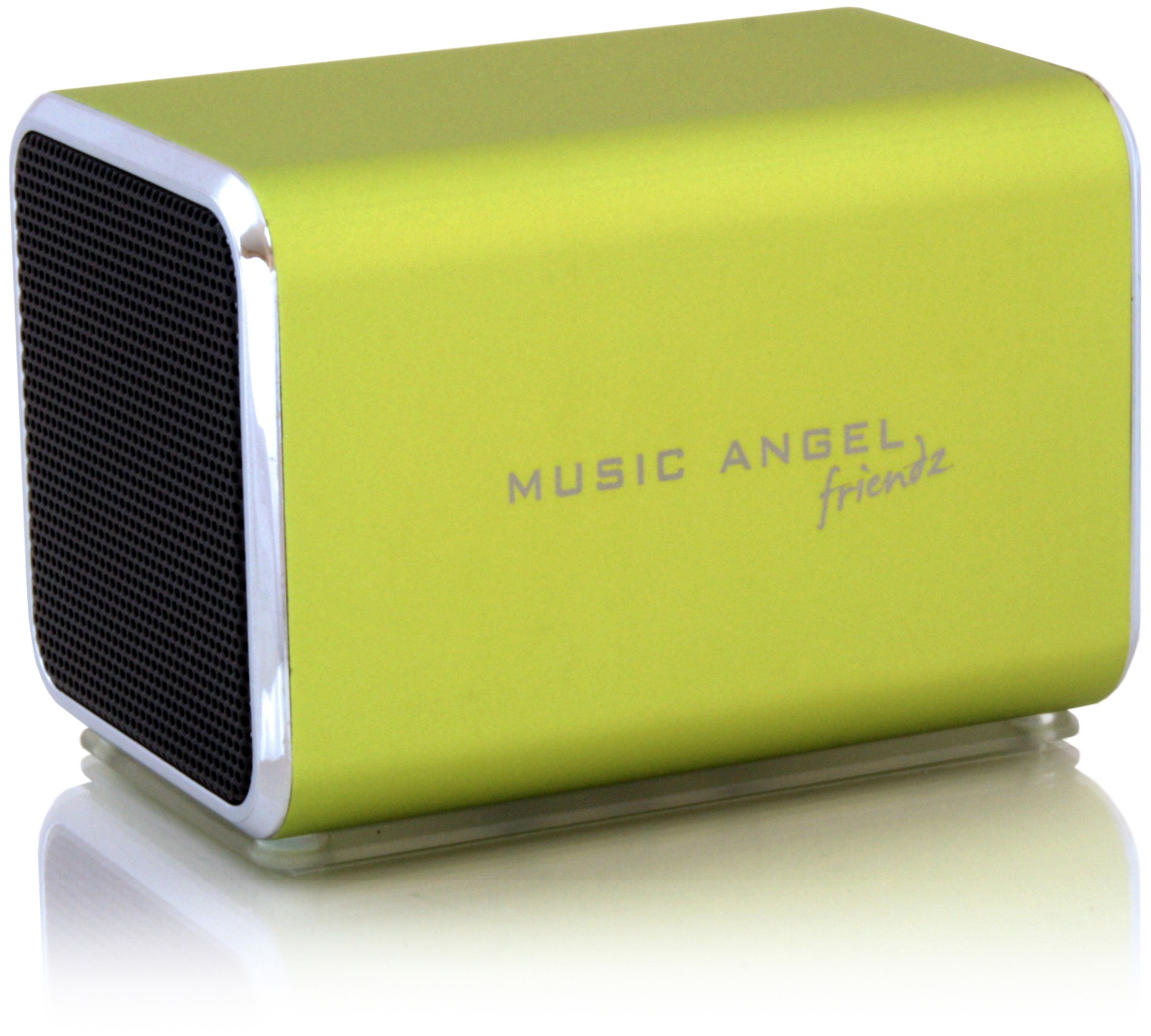 Music Angel Friendz oppladbar høyttaler (limegrønn)