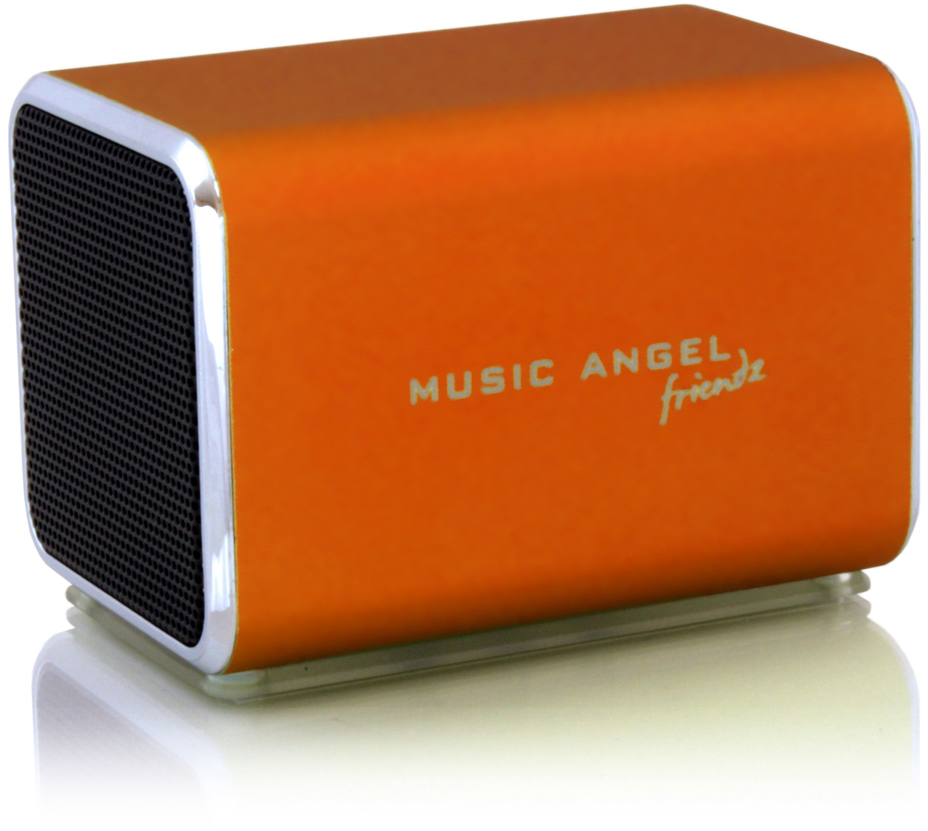 Music Angel Friendz oppladbar høyttaler (oransje)